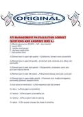 ATI MANAGEMENT PN EVALUATION CORRECT QUESTIONS AND ANSWERS SURE A&period;pdf
