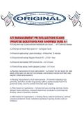 ATI MANAGEMENT PN EVALUATION EXAMS UPDATED QUESTIONS AND ANSWERS SURE A&period;pdf