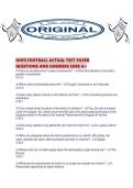 NHFS FOOTBALL ACTUAL TEST PAPER QUESTIONS AND ANSWERS SURE A&period;pdf