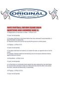 NHFS FOOTBALL REVIEW EXAMS MAIN QUESTIONS AND ANSWERS SURE A&period;pdf