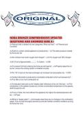NORA BRONZE COMPREHENSIVE UPDATED QUESTIONS AND ANSWERS SURE A&period;pdf