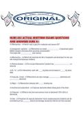 NURS 663 ACTUAL MIDTERM EXAMS QUESTIONS AND ANSWERS SURE A&period;pdf