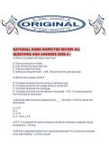 NATIONAL HOME INSPECTOR REVIEW ALL QUESTIONS AND ANSWERS SURE A&period;pdf