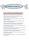 NHIE ALL QUESTIONS AND ANSWERS SURE A&period;pdf