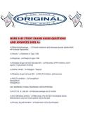 NURS 5461 STUDY EXAMS GUIDE QUESTIONS AND ANSWERS SURE A&period;pdf