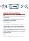 MARK 3000 GRANTHAM UGA UPDATED COMPREHENSIVE QUESTIONS AND ANSWERS