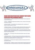 MARK 3000 GRANTHAM UGA CORRECT TEST PAPER QUESTIONS AND ANSWERS SURE A&period;pdf