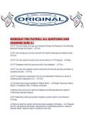 WORKDAY PRO PAYROLL ALL QUESTIONS AND ANSWERS SURE A&period;pdf