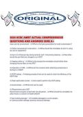 2026 IICRC AMRT ACTUAL COMPREHENSIVE QUESTIONS AND ANSWERS SURE A&period;pdf