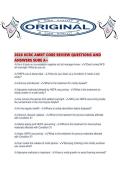 2026 IICRC AMRT CORE REVIEW QUESTIONS AND ANSWERS SURE A&period;pdf