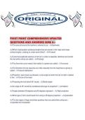 PIVOT POINT COMPREHENSIVE UPDATED QUESTIONS AND ANSWERS SURE A&period;pdf