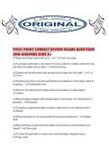 PIVOT POINT CORRECT REVIEW EXAMS QUESTIONS AND ANSWERS SURE A&period;pdf