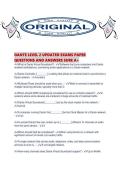DANTE LEVEL 2 UPDATED EXAMS PAPER QUESTIONS AND ANSWERS SURE A&period;pdf