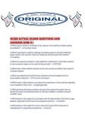 HCQM ACTUAL EXAMS QUESTIONS AND ANSWERS SURE A&period;pdf