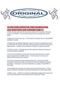 VA DEQ SWM INSPECTOR CORE EXAMINATION 2026 QUESTIONS AND ANSWERS SURE A&period;pdf