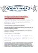 VA DEQ SWM INSPECTOR CORRECT FINALS QUESTIONS AND ANSWERS SURE A&period;pdf