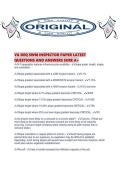 VA DEQ SWM INSPECTOR PAPER LATEST QUESTIONS AND ANSWERS SURE A&period;pdf