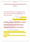 Medical-Surgical Nursing Gastrointestinal &lpar;GI&rpar; System and &NewLine;Disorders  &NewLine; &NewLine; &NewLine;Gastrointestinal &lpar;GI&rpar; Disorders Unit&comma; focusing heavily on &NewLine;Peptic Ulcer Disease &lpar;PUD&rpar;&comma; Gastric Pharmacology&comma; and &NewLine;Nursing Interventions