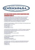 PCT NHA STUDY GUIDE LATEST QUESTIONS AND ANSWERS SURE A&period;pdf&NewLine;&NewLine;1&period; Document information