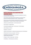 DAVITA Rn REVIEW 2026 QUESTIONS AND ANSWERS SURE A&period;pdf