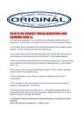 DAVITA RN CORRECT FINALS QUESTIONS AND ANSWERS SURE A&period;pdf