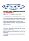 DAVITA RN CORRECT COMPREHENSIVE QUESTIONS AND ANSWERS SURE A&period;pdf