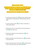 Adhesive Anchor Training  &NewLine;Comprehensive Resource To Help You Ace 2026-2027 Exams &NewLine;Includes Frequently Tested Questions With ELABORATED &NewLine;100&percnt; Correct COMPLETE SOLUTIONS &NewLine;Guaranteed Pass First Attempt&excl;&excl; Current Update&excl;&excl;