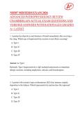 NR507 MIDTERM EXAM 2026 ADVANCED PATHOPHYSIOLOGY REVIEW CHAMBERLAIN ACTUAL EXAM QUESTIONS AND VERIFIED ANSWERS WITH RATIONALES GRADED A&plus; LATEST