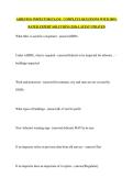 ASBESTOS INSPECTOR EXAM &vert;  COMPLETE QUESTIONS WITH 100&percnt; RATED EXPERT SOLUTIONS &vert;2026 LATEST UPDATED