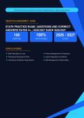 State Practice Exam Actual 2026&sol;2027 &ndash; Complete Exam-Style Questions &vert; 100&percnt; Verified &ndash; Pass Guaranteed &ndash; A&plus; Graded