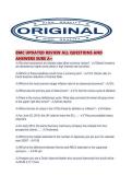 BMC UPDATED REVIEW ALL QUESTIONS AND ANSWERS SURE A&period;pdf