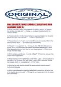 BMC CORRECT FINAL EXAMS ALL QUESTIONS AND ANSWERS SURE A&period;pdf