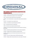 BMC CORRECT COMPREHENSIVE QUESTIONS AND ANSWERS SURE A&period;pdf