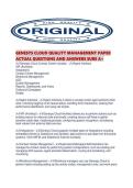 GENESYS CLOUD QUALITY MANAGEMENT PAPER ACTUAL QUESTIONS AND ANSWERS SURE A&period;pdf