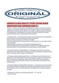 GENESYS CLOUD QUALITY STUDY EXAMS GUIDE QUESTIONS AND ANSWERS SURE A&period;pdf