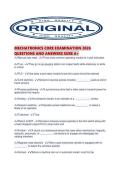MECHATRONICS CORE EXAMINATION 2026 QUESTIONS AND ANSWERS SURE A&period;pdf