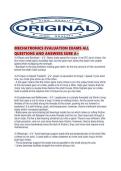 MECHATRONICS EVALUATION EXAMS ALL QUESTIONS AND ANSWERS SURE A&period;pdf
