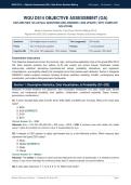 WGU D514 OBJECTIVE ASSESSMENT &vert; OA &vert; EXPLORE NEW 126 ACTUAL QUESTIONS AND ANSWERS &vert; 2026 UPDATE &vert; WITH COMPLETE SOLUTIONS&period;