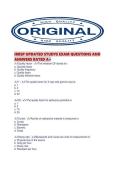 IRRSP UPDATED STUDYS EXAM QUESTIONS AND ANSWERS RATED A&period;pdf