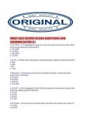 IRRSP 2026 REVIEW EXAMS QUESTIONS AND ANSWERS RATED A&period;pdf