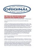PRO TOOLS 201 UPDATED EXAMS SCRIPT QUESTIONS AND ANSWERS RATED A&period;pdf
