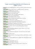 Virginia Contractor's Exam UPDATED ACTUAL Questions and&NewLine;CORRECT Answers