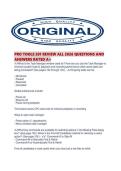 PRO TOOLS 201 REVIEW ALL 2026 QUESTIONS AND ANSWERS RATED A&period;pdf