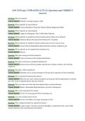 ANS 313 Exam 3 UPDATED ACTUAL Questions and CORRECT&NewLine;Answers