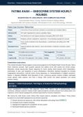 FATIMA KHAN ENDOCRINE SYSTEM HOURLY ROUNDS SHADOW HEALTH &vert; 2026 UPDATE &vert; WITH COMPLETE SOLUTIONS&period;
