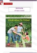 Test Bank for Your Health Today&colon; Choices in a Changing Society&comma; 8th Edition by Teague &vert; All Chapters &vert; Complete & Verified