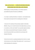 CPCE  ACTUAL EXAM     &vert;    COMPLETE QUESTIONS WITH 100&percnt; RATED EXPERT SOLUTIONS &vert;2026 LATEST UPDATED