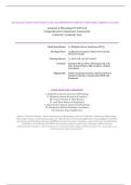 BIOS 256 EXAM 2 ANATOMY AND PHYSIOLOGY IV WITH LAB COMPREHENSIVE SYSTEMS FINAL PAPER CORRECT ANSWERS FULL SOLUTION