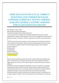 NBME 28 EXAM WITH ACTUAL CORRECT &NewLine;QUESTIONS AND VERIFIED DETAILED &NewLine;ANSWERS&vert; CURRENTLY TESTING VERSION &vert; &NewLine;ALREADY GRADED A&plus;&vert;EXPERT VERIFIED &NewLine;FOR GUARANTEED PASS 2026-2027