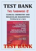 Tietz Fundamentals of Clinical Chemistry and Molecular Diagnostics&comma; 7th Edition &lpar;Carl A&period; Burtis&rpar; &ndash; Complete Test Bank&NewLine;